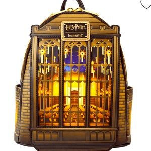 LoungeFly x HP Hogwarts Great Hall Light Up Mini Backpack